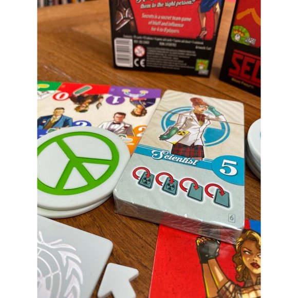 REPOS PRODUCTIONS Secrets-  Social Bluffing Card Game for 4-8 Players Ages 10+ - Picture 5 of 6